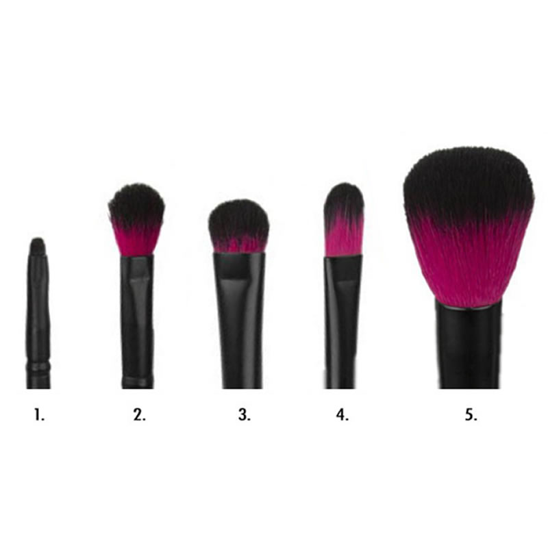 Coastal Scents 紫紅色5枝套裝掃
